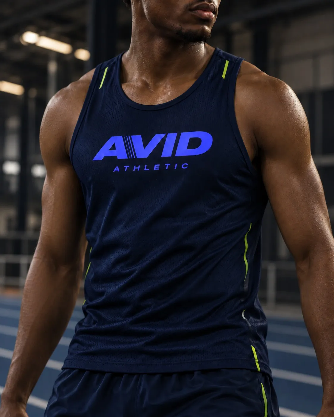 Navy Avid training tank with lime piping