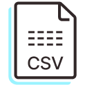 CSV file